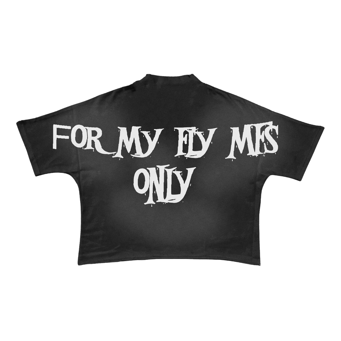 "FLY MFS ONLY" TEE (BLACK)